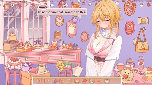 图片[3]-【休闲SLG/动态/PC】甜蜜的喜悦：女孩的咖啡馆冒险 V2025.2.27 官方中文版+DLC [PC]-比心acgn