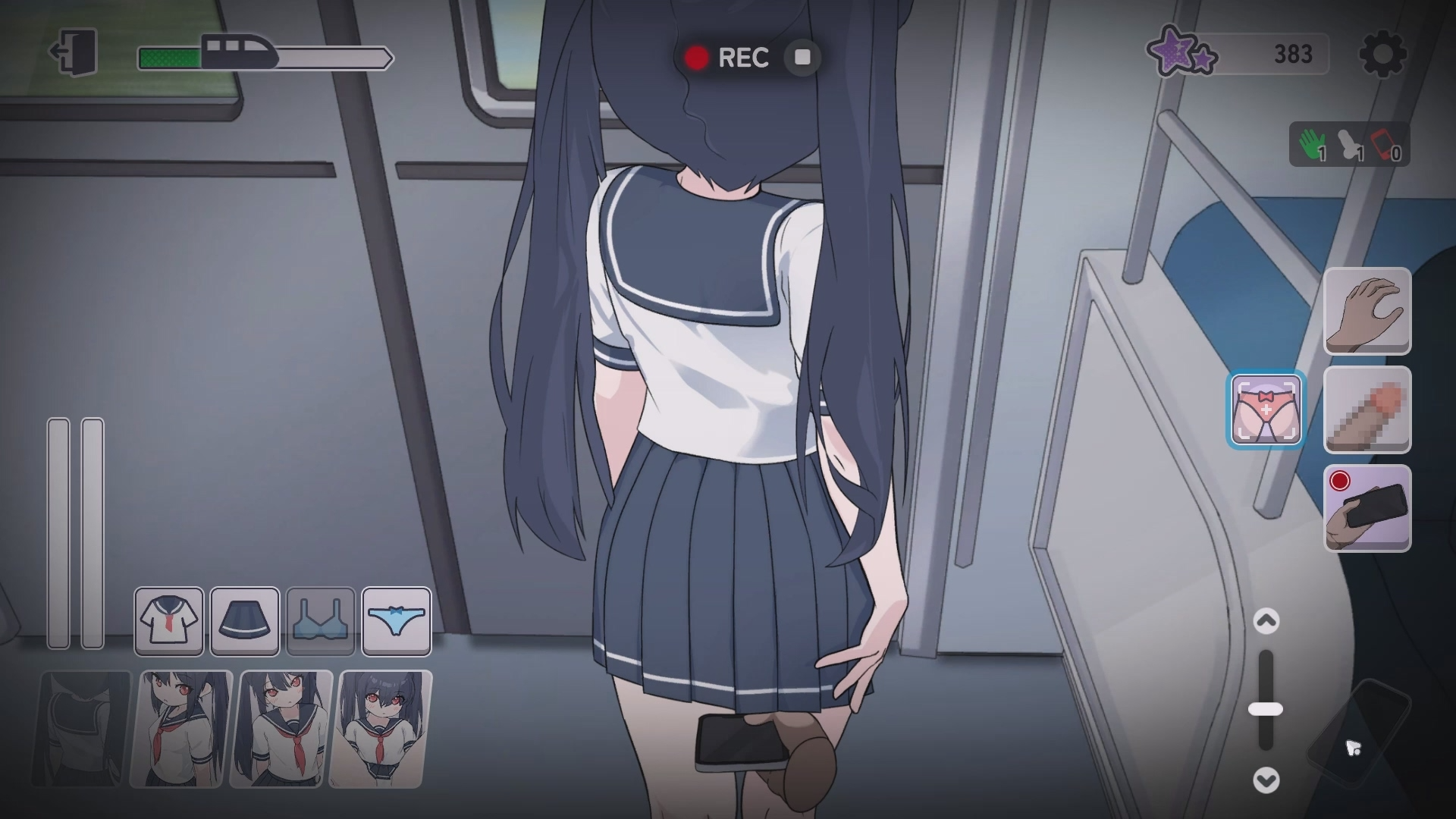 图片[3]-【互动SLG/抚摸触摸/动态/PC】通勤电车、被偷拍的少女   AI汉化版 [PC]-比心acgn